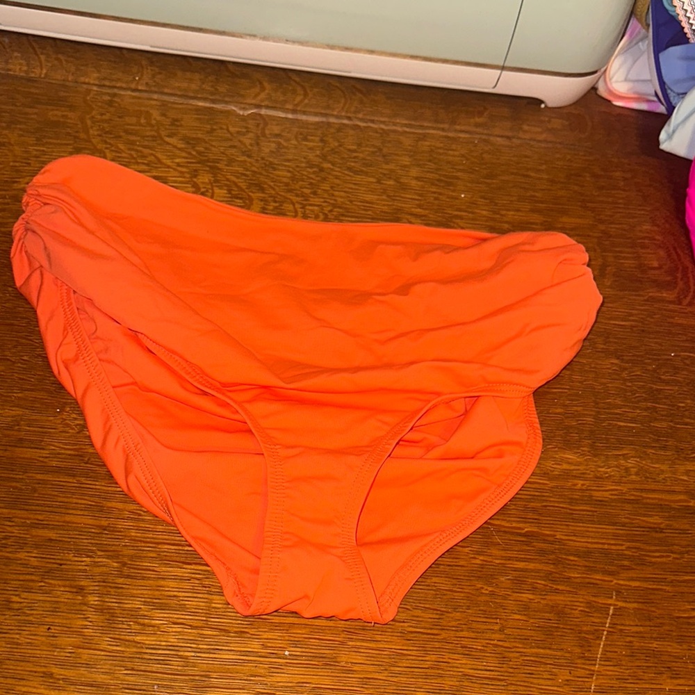Bright Orange Bikini Bottom